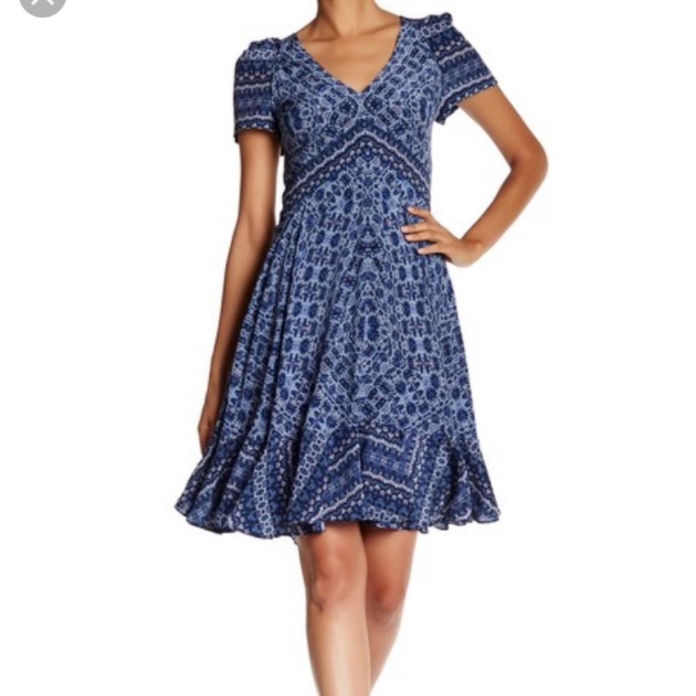 Rebecca Taylor NWT Tangier Paisley Silk Dress